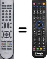 Replacement remote control RC-6182-TEAC