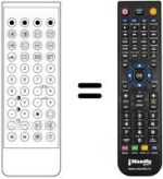 Replacement remote control Waltham CT1420F