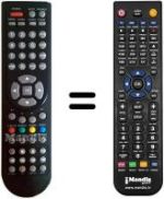 Replacement remote control United LED16X11