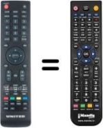 Replacement remote control United LED32SK30