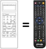 Gleichwertige Fernbedienung Amstrad VCR4700