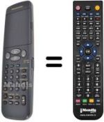 Gleichwertige Fernbedienung Panasonic VEQ2041