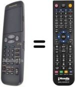 Gleichwertige Fernbedienung Panasonic VEQ2055
