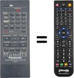 Gleichwertige Fernbedienung Panasonic NV-G25