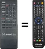 Gleichwertige Fernbedienung Panasonic NV-G45