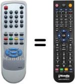 Gleichwertige Fernbedienung United UTV21X74PFX1