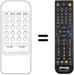 Replacement remote control REMCON1339