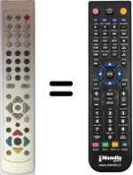 Replacement remote control Beko 32LCL95