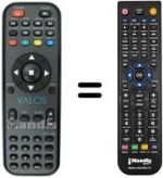 Replacement remote control REMCON172