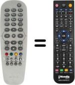 Replacement remote control Philips DSR200 / 00