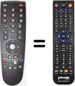 Replacement remote control RC23