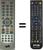 Replacement remote control ATOM DT56CHP