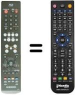Gleichwertige Fernbedienung Samsung BDP1400
