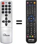 Replacement remote control Skymaster DX18