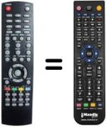 Replacement remote control United REMCON884