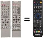 Gleichwertige Fernbedienung Panasonic DMRE-30