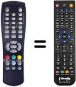 Replacement remote control REMCON491
