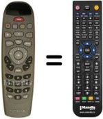 Replacement remote control Nokia MEDIAMASTER 121T