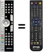 Replacement remote control Medion MD26001
