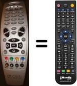 Gleichwertige Fernbedienung TEXAS INSTRUMENTS CFT2142-TEXAS-INSTRUMENTS