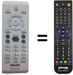 Gleichwertige Fernbedienung Philips DVP5960
