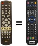 Replacement remote control RC4300DV