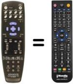 Replacement remote control RC-D0306