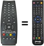 Replacement remote control Adb I-CAN1110SH