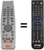 Replacement remote control ACCESS MEDIA STBL3014