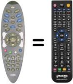Replacement remote control Samsung SAMSUNGBOX
