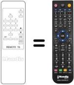 Replacement remote control Boca STR5003