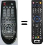 Gleichwertige Fernbedienung Samsung DVDD530