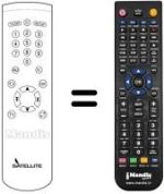 Replacement remote control Nokia SAT770S