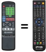 Replacement remote control Cherokee SR7000MKII