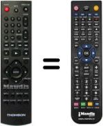 Replacement remote control Thomson HT450