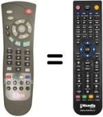 Replacement remote control ACCESS MEDIA STBL3012