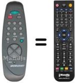 Replacement remote control Cherokee WS55
