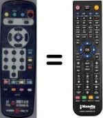 Replacement remote control WHV14561W