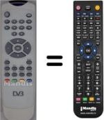 Replacement remote control WHV12302W