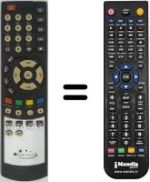 Replacement remote control GOLDEN INTERSTAR WHV3185W