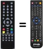 Replacement remote control HVS53452