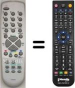 Replacement remote control Pacific SEC0523