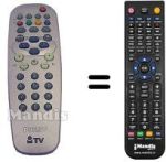 Replacement remote control Philips SEC0342