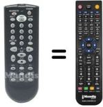 Replacement remote control SEC2786