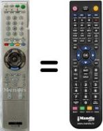 Gleichwertige Fernbedienung Sony SEC3380
