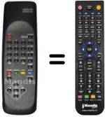 Replacement remote control SEC15958