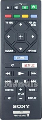 Originalfernbedienung SONY RMT-VB201D (149312211) Originalfernbedienung SONY RMT-VB201D (149312211)