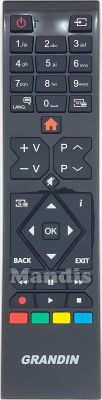 Originalfernbedienung GRANDIN RC39105 (23571647)