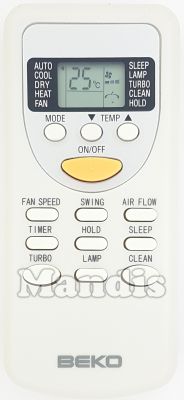 Originalfernbedienung BEKO 9197600362