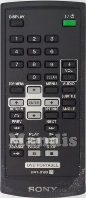 Originalfernbedienung SONY RMT-D183 (988511068) Originalfernbedienung SONY RMT-D183 (988511068)
